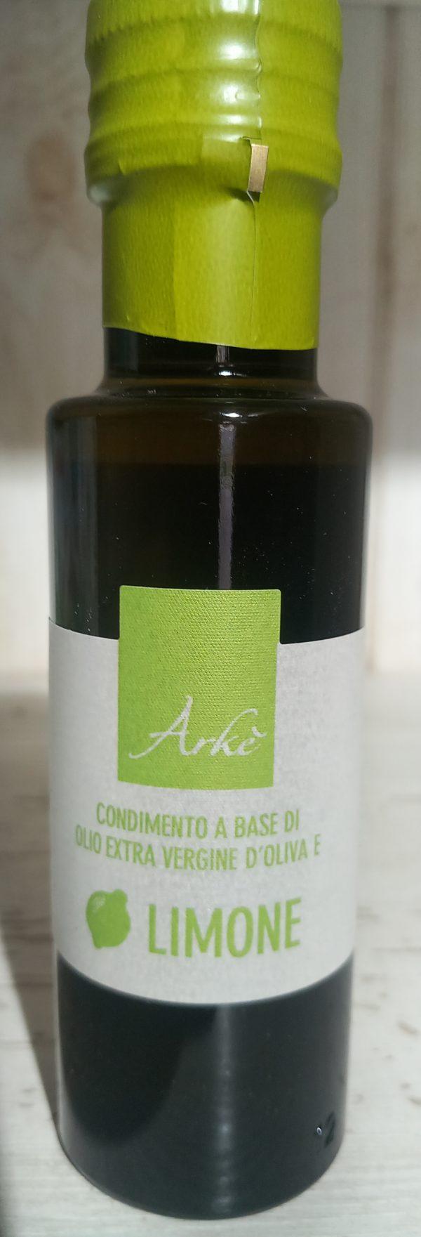 Huile d'olive extra vierge aromatisée citron 100 ml Sicilien
