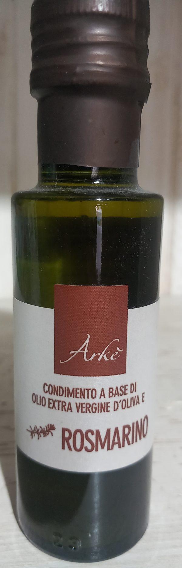 Huile d'olive extra vierge aromatisée romarin 100 ml Sicilien