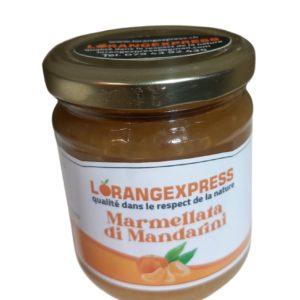 Confiture mandarines de Sicile 200 g