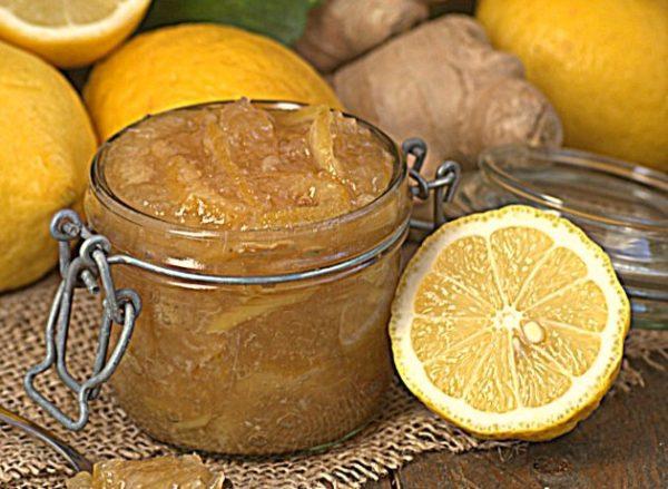 Confiture citron et gingembre de Sicile 200 g