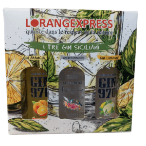 trio de gin sicilien 3x5cl 37.5%